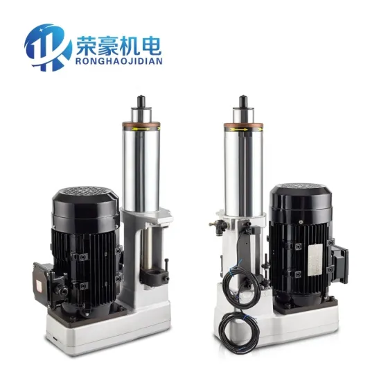 Low-Noise High-Efficiency Drill Units with Automatic Servo Motors for Automated Machines