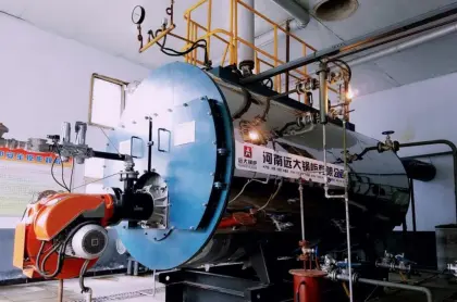 2.5t natural gas steam boiler for paper industry