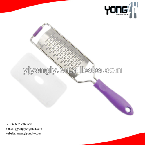 Top quality stainless steel microplane Grater /Zester with protecting cover
