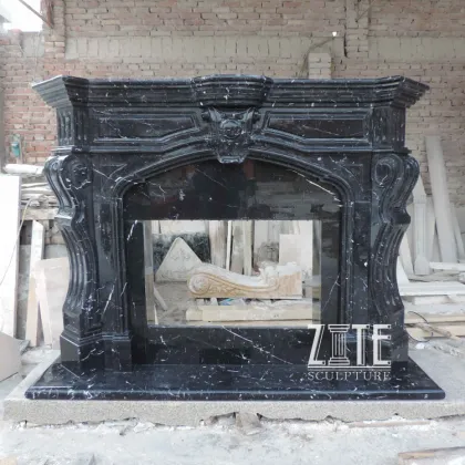 Factory Direct Sale Indoor irish stone marble fireplace