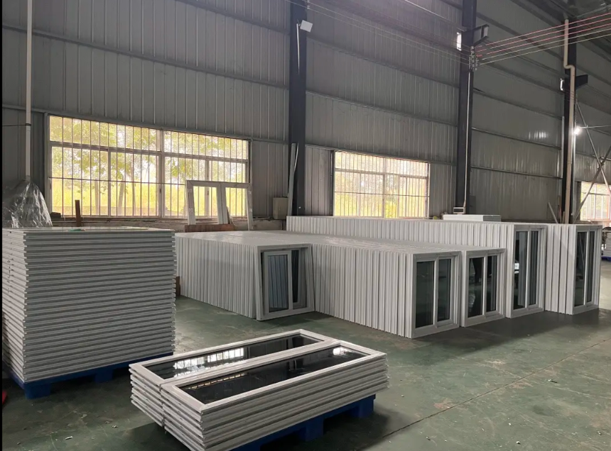 Custom PVC Casement Frame Thickness Profile Window