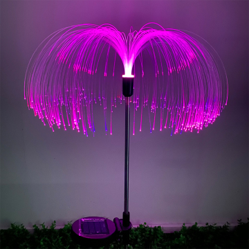 Solar LED RGB Lighted Jellyfish Decorations for Outdoor Festivals and Gardens