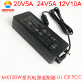 20V4A 24V4A Power Adapter Desktop Switching τροφοδοσία