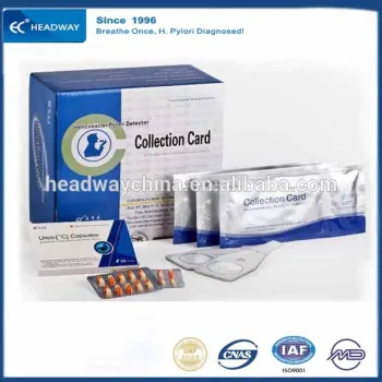 C14 H.pylori Urea Breath Test Kits for gastric disease diagnosis