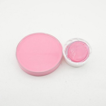 Piso epoxi rosa