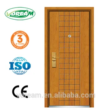 steel wooden armored door, turkey wooden door, MDF door