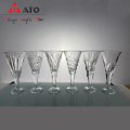 Elegant Design Crystal Holder Stembless айнек шампан кубогу