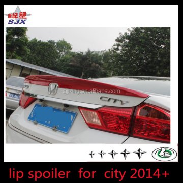 2014 Auto Accessories Spoiler arrière Black Matte Primer pour Honda City 2015-2016