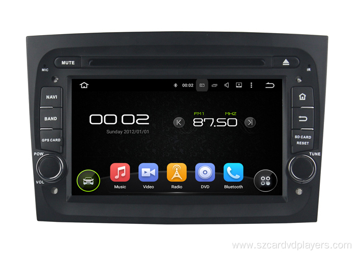 HD Screen Car audio Player for DOBLO 2016