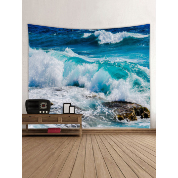Tapestry Wall Tapestry Wall Hanging Ocean Sea Series Tapestry Great Wave Reef Tapestry do sypialni Home Dorm Decor