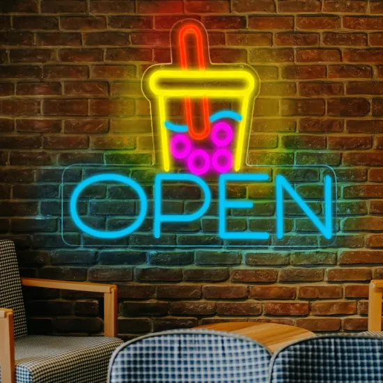 Wholesale Personalized Open Neon Lights for Business Logo Signs