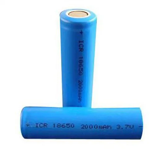18650 3.7V 2000mAh Lithium Ion Rechargeable Cell