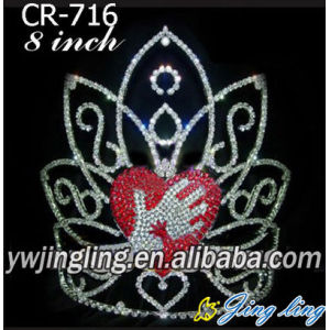 Custom Rhinestone Pageant Crowns For Sale