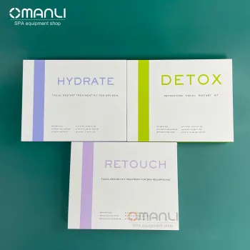 Oxygen Bubble CO2 Pods for Hydra Dermabrasion Facial Care and Skin Rejuvenation