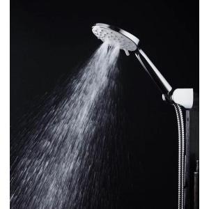 고품질 물 보호기 폭포 크롬 abs 욕실 상단 플라스틱 샤워 헤드