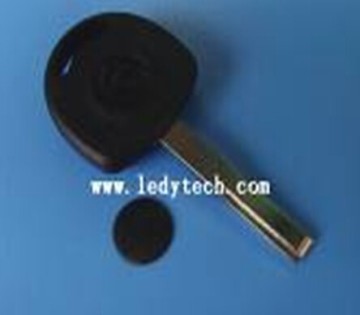 High quality Chevrolet transponder key shell key blank car key cover with left blade