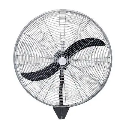 Powerful floor industrial fan, metallic fan, industrial stand fan