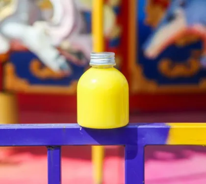 8oz (250ml) Round Empty Milk Bottles - Plastic Smoothie Bottles for Juice, Milk & Other Beverages