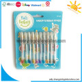 Mini stylos en gel de couleur