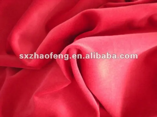 100%cotton velvet fabric for christmas gift