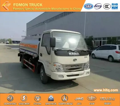 KAMA fuel tanker truck euro2 mini truck 5000L