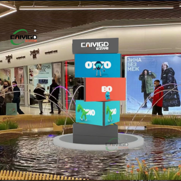 Multilayer Mechanical LED Display: 360 Degree Curved Module Panel Advertising Display