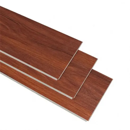 7mm Luxury Vinyl Tile with Gray Wood Design: PVC Plastic and Rigid SPC Flooring