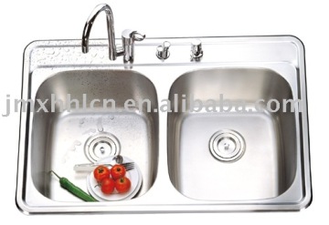 cUPC Topmount kitchen sink 8456A