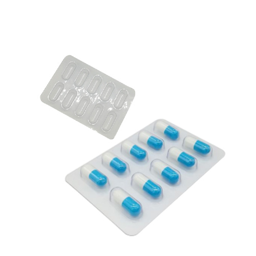 10 lyukkapszula átlátszó műanyag tabletta buborékfülke tálca