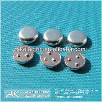Cu based&AgNi Layer Welding Button Contact Tip for Switches