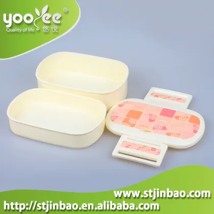 BPA Free Double Layer Tiffin Lunch Box Wholesale