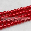 Wholesale Top Selling Glass Artificial Pearl Round Beads Online 