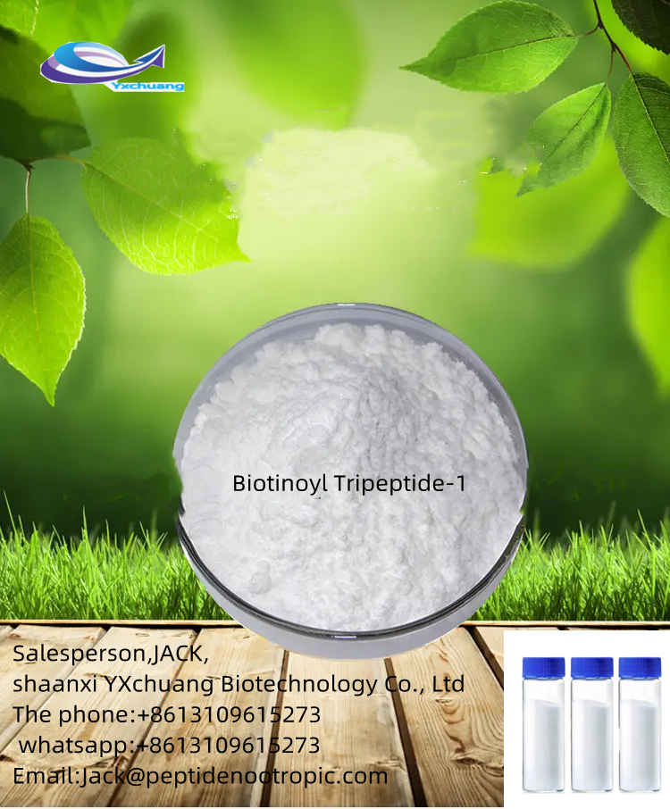 Biotinoyl tripeptide-1 uses