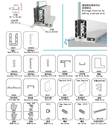 Interior Glass Railing for Balcony Guardrail