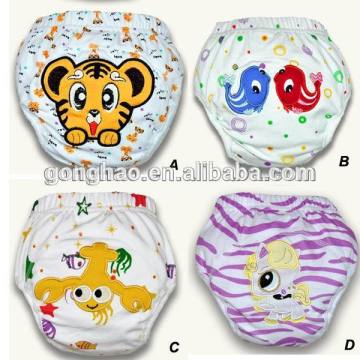 Made in China cute animal printed potty training panties