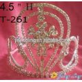 Rhinestone snow flower Pageant Crowns