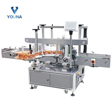 High Speed Automatic Single or Double Sides Labeling Machine for Flat Bottles
