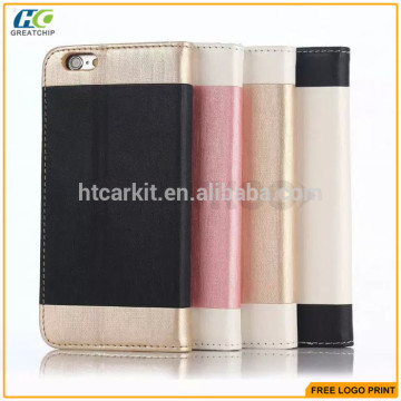 Low price China Mobile phone case For iphone 6s case pu leather cover wholesale High quality