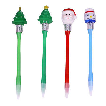 Light bulb head series ball pens in Charismas style