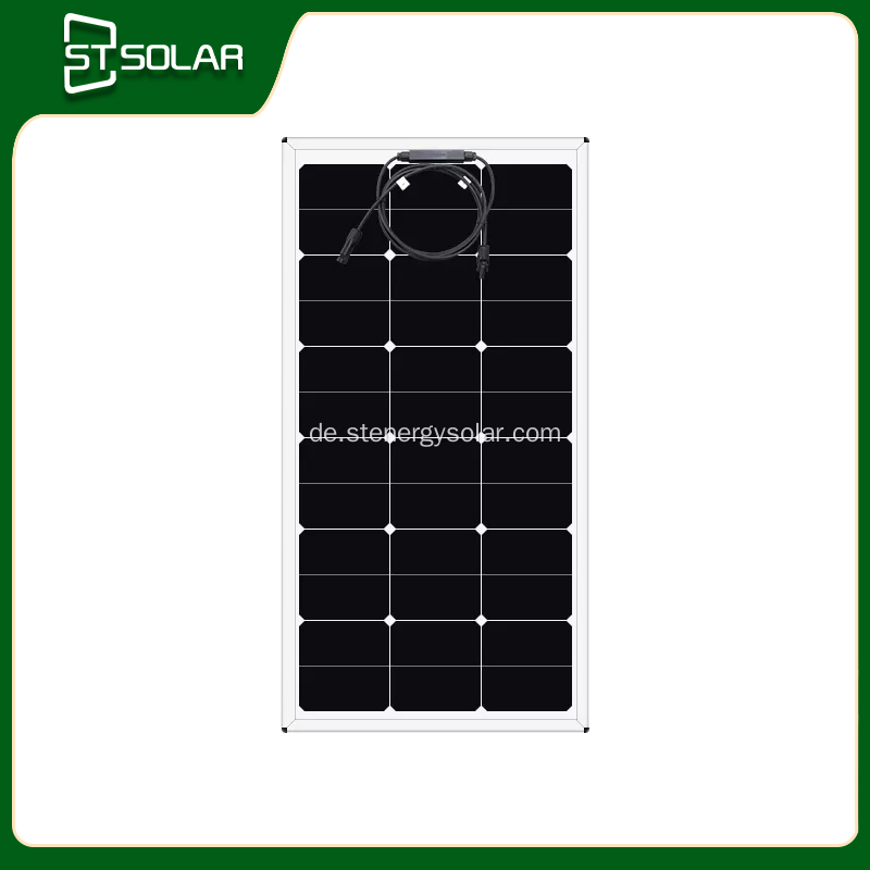 120 -W -Glasflexible Solarpanel