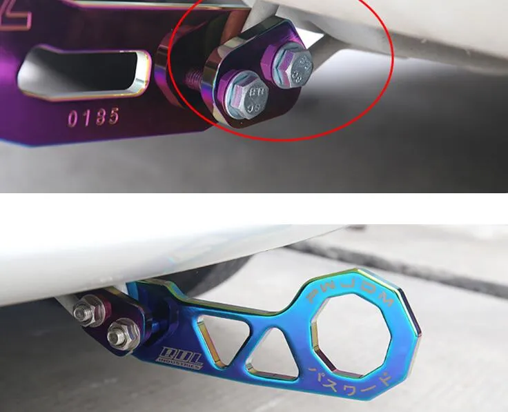 Gancio di rimorchio per rimorchio per auto in alluminio universale