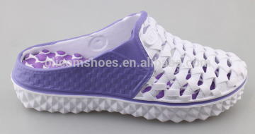 2016 Olicom New style slip on women EVA shoes clogs with massage insole