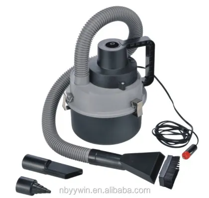 Professional 12 Volt Dirt Magic Wet & Dry Auto Vacuum Cleaner for Vehicle and Home Cleaning