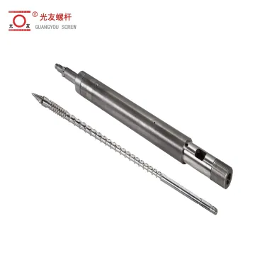 Bimetallic Alloy Haitian Injection Molding Machine Screw at Barrel