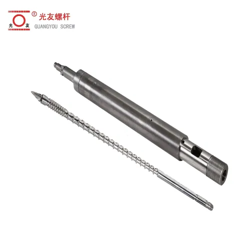 Bimetallic Alloy Haitian Injection Molding Machine Screw at Barrel