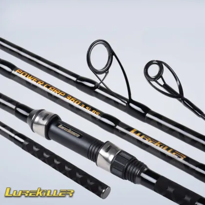 Lurekiller POWER CARP Spinning Carp Fishing Rods 3.6m/3.9m 3 Sections