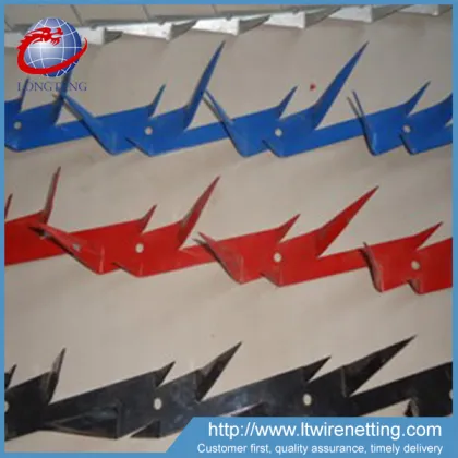 Anping wholesale security wall razor wire fence spikes,anping county wall spikes