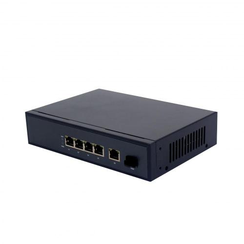4 Port POE Switch 1PON 1SFP Stable
