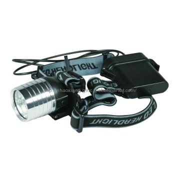 Aluminum Rechargeable CREE LED Headlight with AA Battery