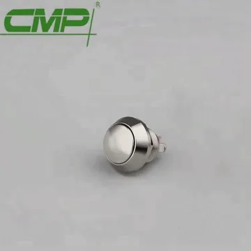 Diameter 12mm Waterproof Push Button Switch